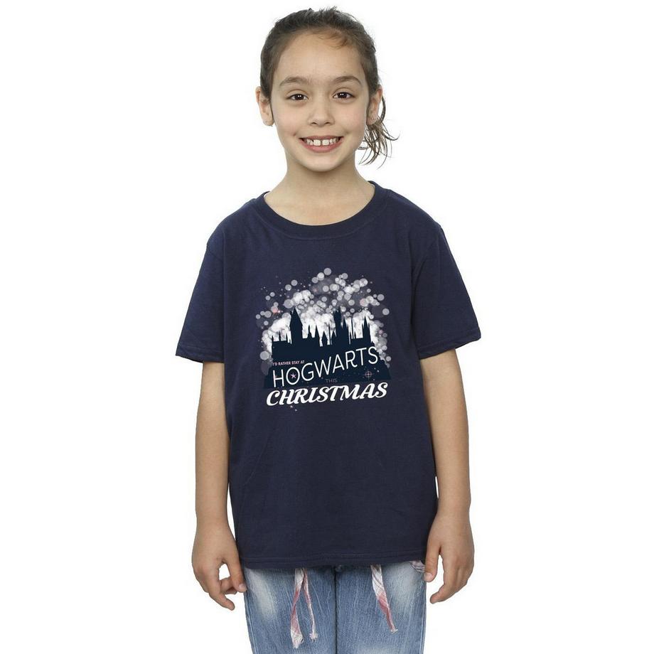 HARRY-POTTER  Tshirt HOGWARTS 