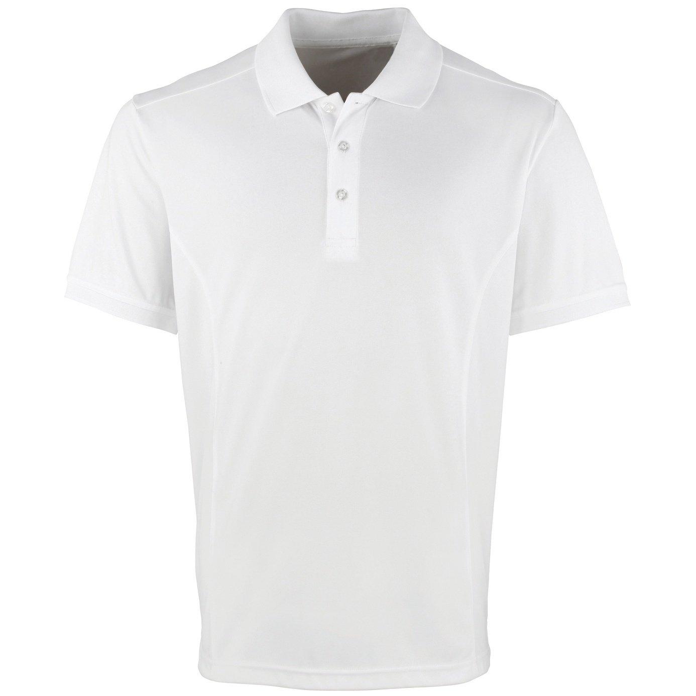 PREMIER  Coolchecker Pique Kurzarm Polo TShirt 