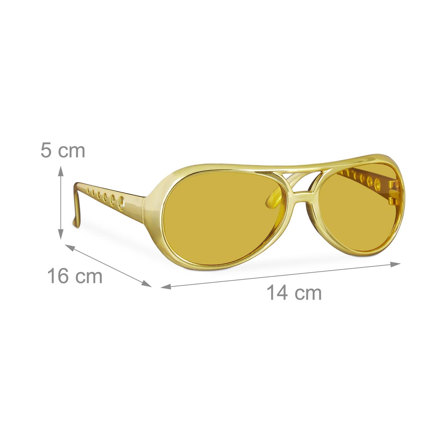 B2X Rapper Brille Gold  