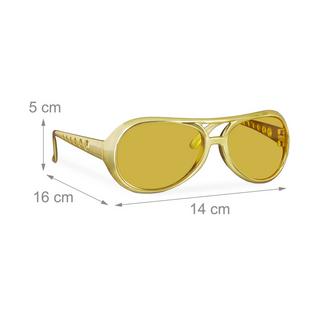 B2X Rapper Brille Gold  