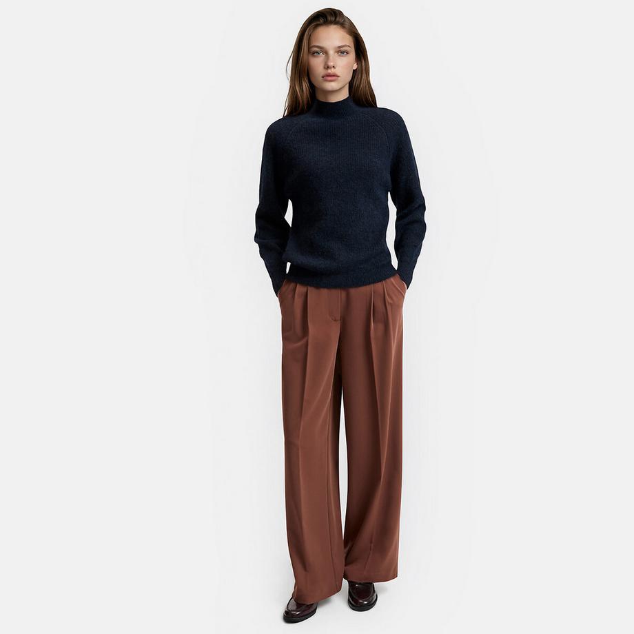 La Redoute Collections  Pull col montant alpaga mélangé Signature ARISTIDE 