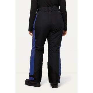 Ulla Popken  Pantalon de ski imperméable avec élément réfléchissant, fermeture à scratch et jupe pare-neige 