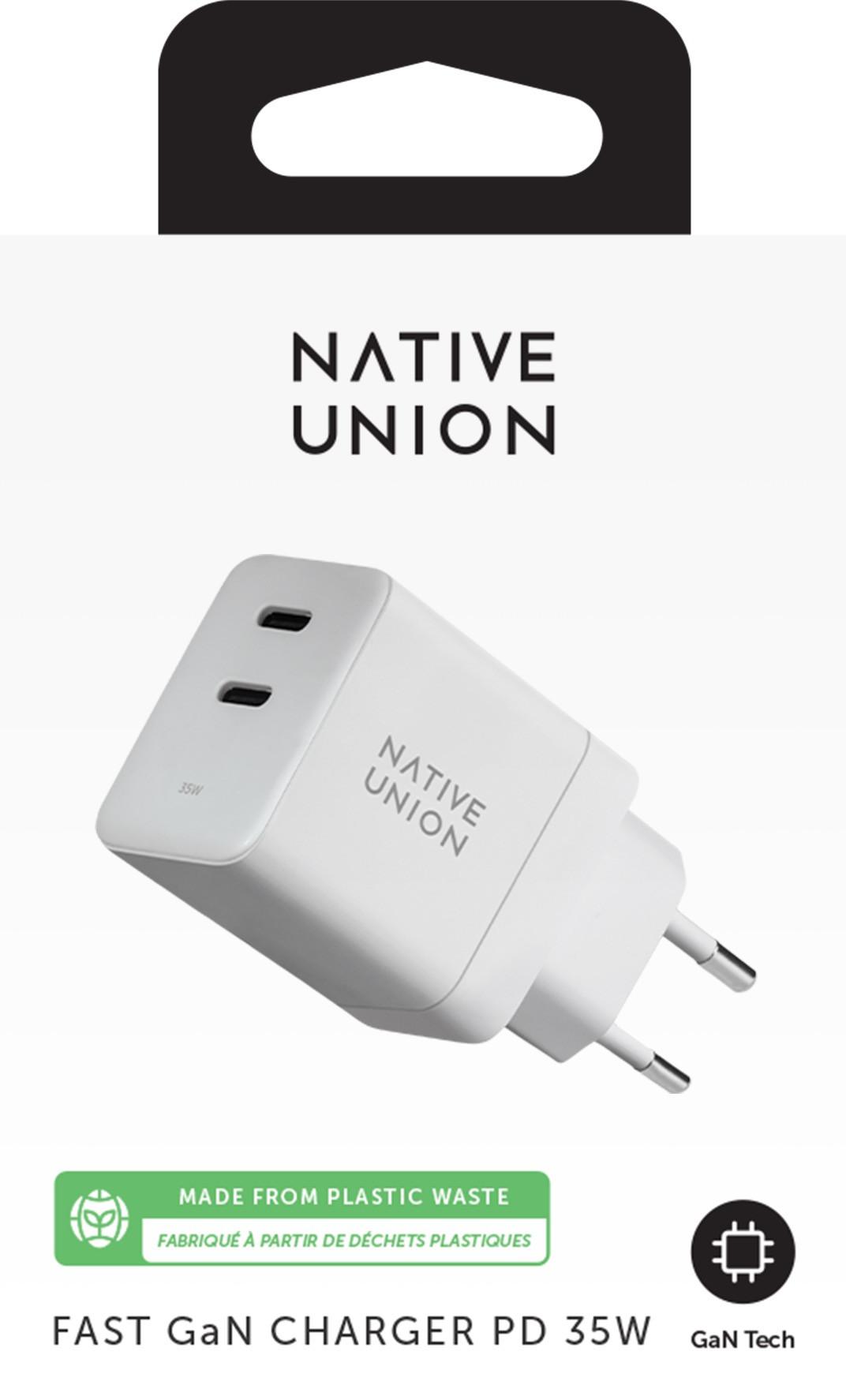NATIVE UNION  Ladegerät Fast GaN Power Delivery 35W 