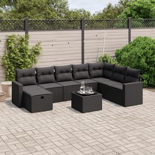 VidaXL Garten sofagarnitur poly-rattan  