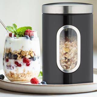 B2X Barattolo portaoggetti con finestra di visualizzazione  