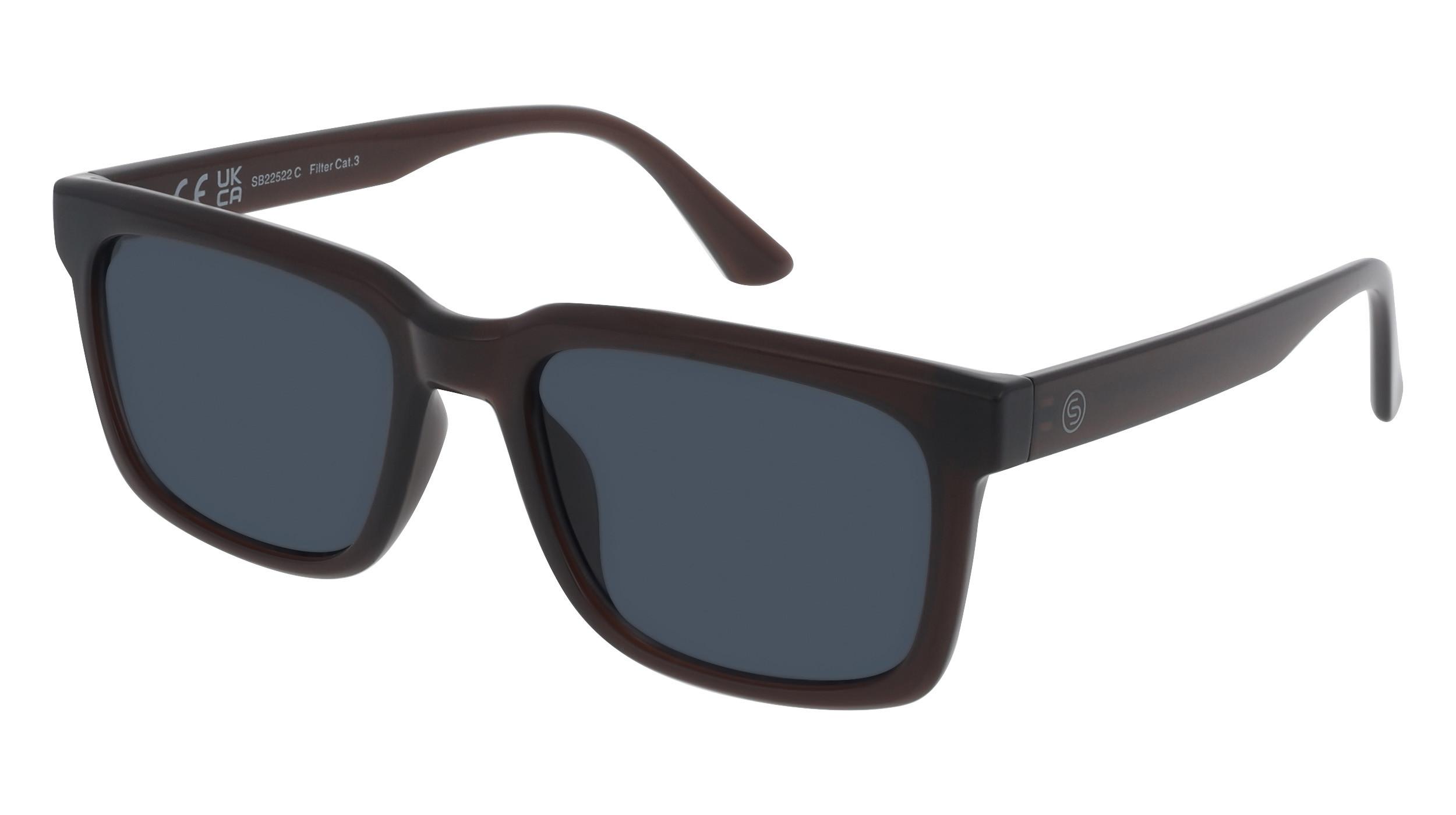 Smarty Sonnenbrille Rechteckig mit Etui  