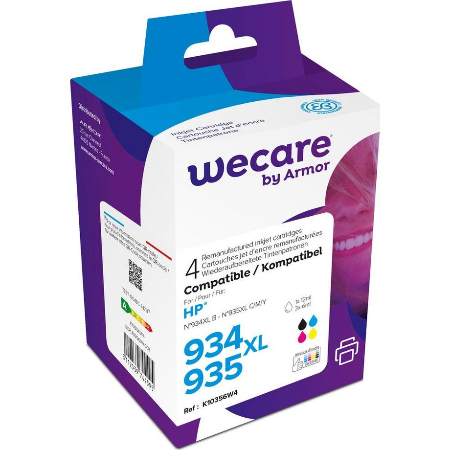 K10356W4 cartuccia d'inchiostro 4 pz Compatibile Nero, Ciano, Magenta, Giallo