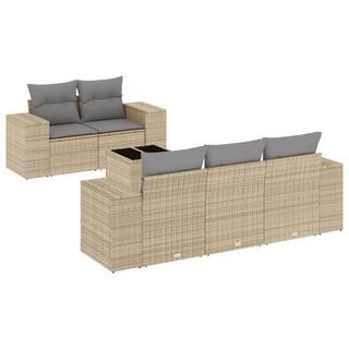 VidaXL Garten sofagarnitur poly-rattan  