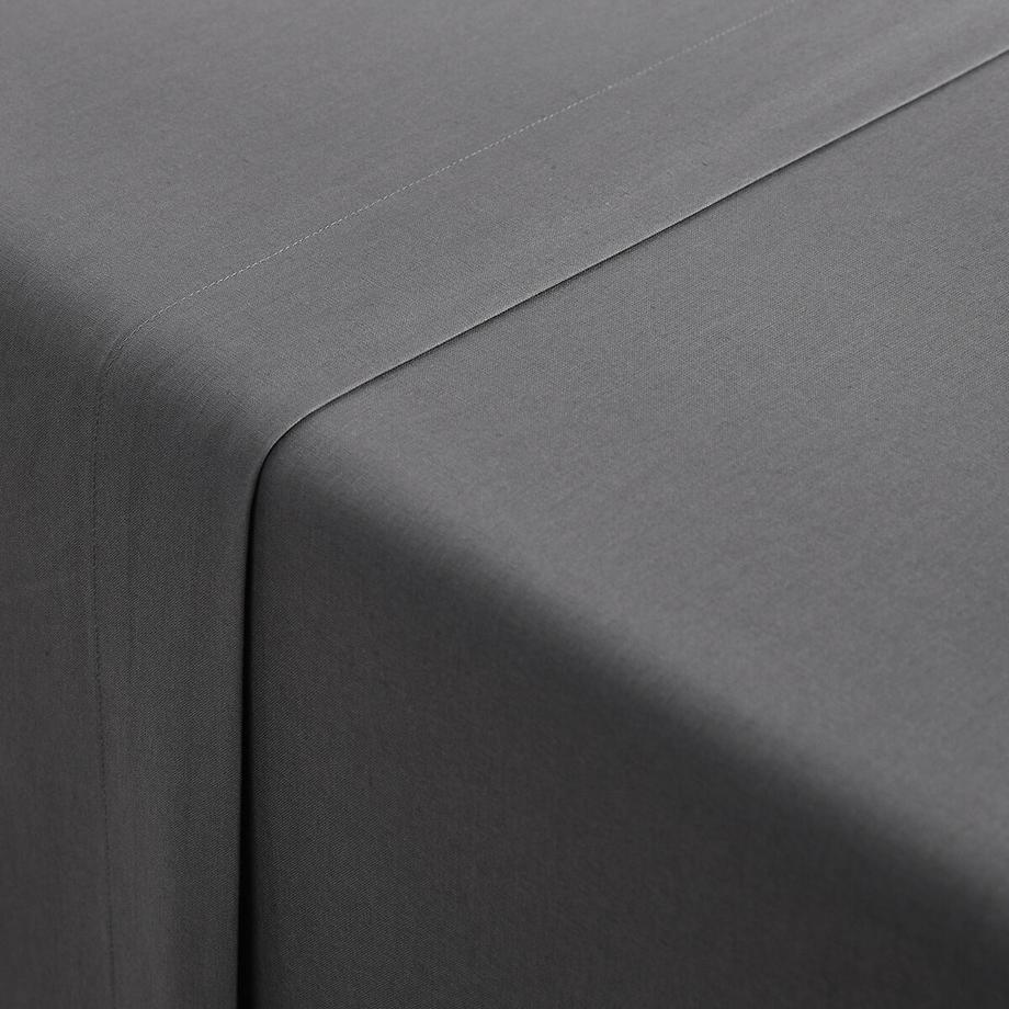 La Redoute Intérieurs Scenario Lenzuolo Piatto Tinta Unita in Cotone Biologico  