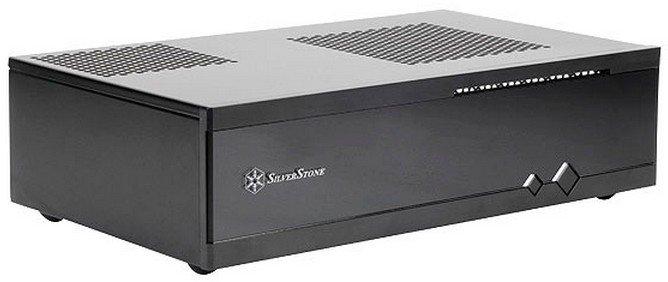 SilverStone  ML05 HTPC Schwarz 