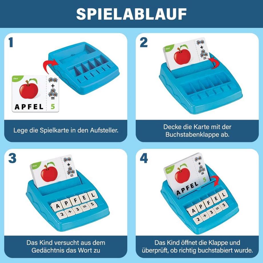Activity-board  Buchstaben Lernspiel ABC lernen Vorschule Zahlen Schule Starter 1 Klasse 