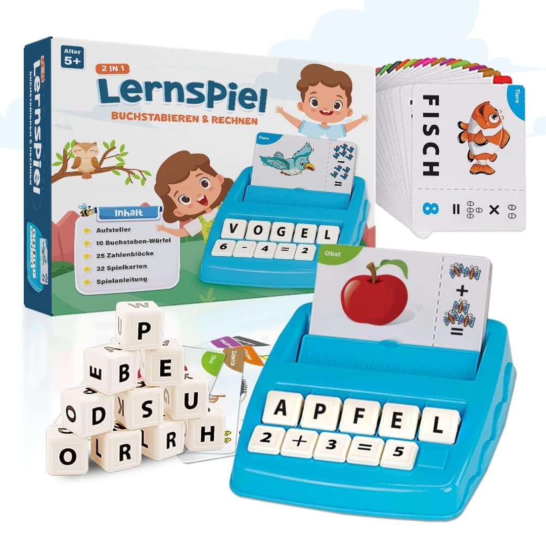 Activity-board  Jeu d'apprentissage des lettres ABC apprentissage préscolaire chiffres école starter 1 grade 