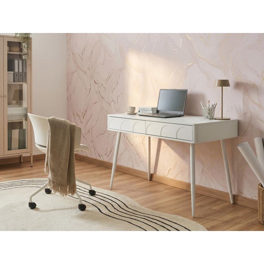 Beliani Scrivania en Pannello di fibre (LDF)  ESLANE  