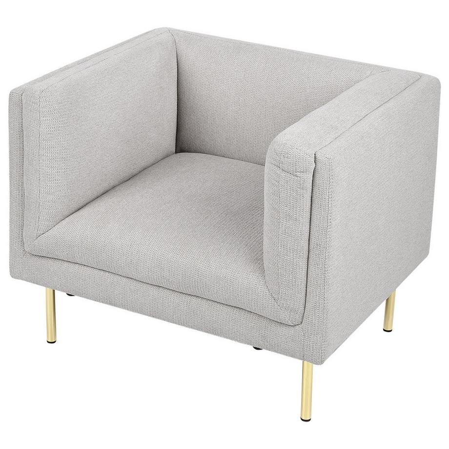 Beliani Sessel aus Stoff Modern MOEN  