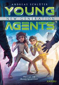 Young Agents - New Generation (Band 4) - Verrat im Hauptquartier Schlüter, Andreas Copertina rigida 