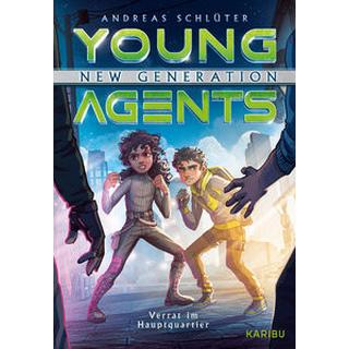 Young Agents - New Generation (Band 4) - Verrat im Hauptquartier Schlüter, Andreas Copertina rigida 