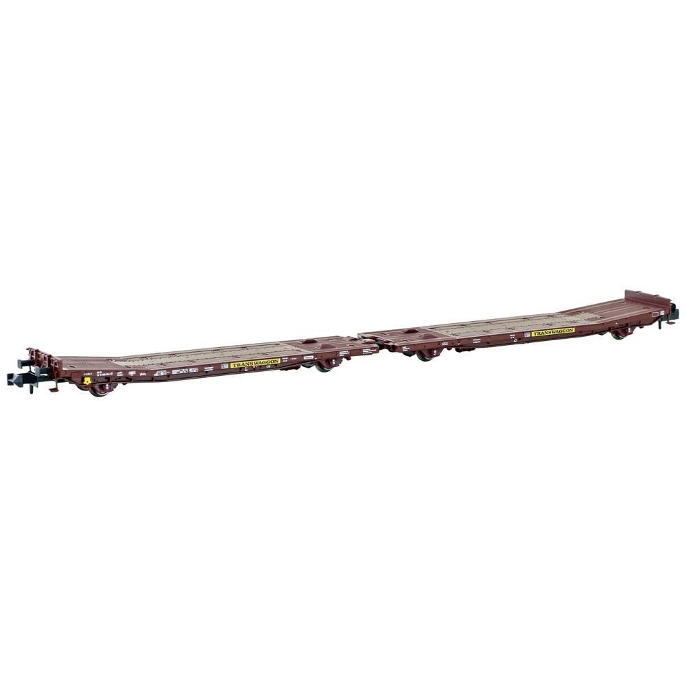 Image of N Doppelflachwagen TWA 800A Laadks der DBTWA Multicolor