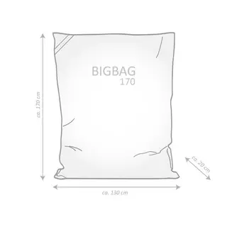 BigBag Brava - en dunkelblau MANOR acheter Point Sitzsack | Sitting ligne