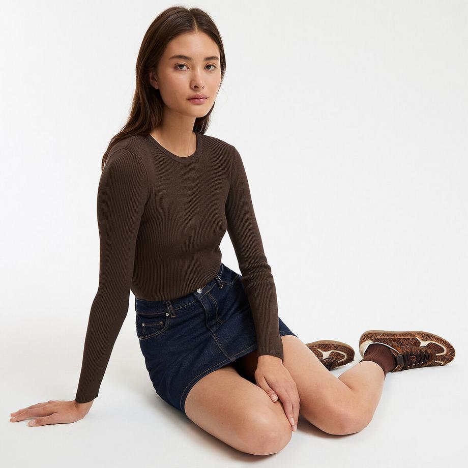 La Redoute Collections Pullover Girocollo Maglia Fine  