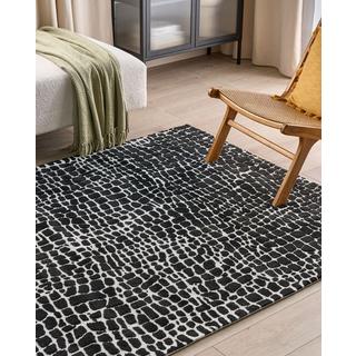 Beliani Tapis en Polyester Moderne PUNGE  