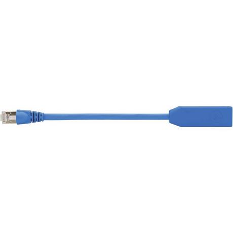 Telegärtner  Adaptateur réseau CAT 7, fiche mâle RJ-45 vers fiche femelle RJ-45 0.2 m 