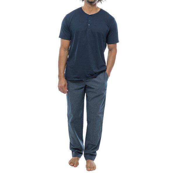 Image of Mix - Schlafanzug Unisex Blau XL