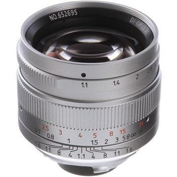 7Artisans 50mm F1.1 (TL/SL) Silber (A402s)