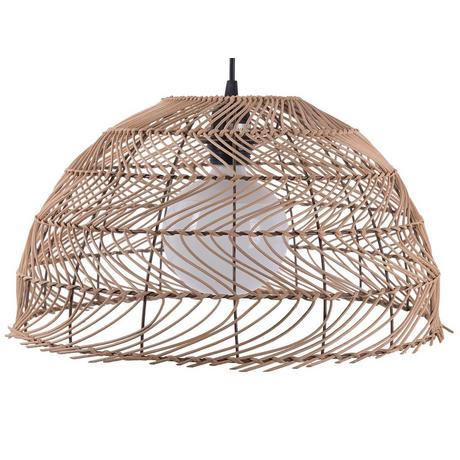 Beliani Lampadario en Rattan Classico SELENGE  