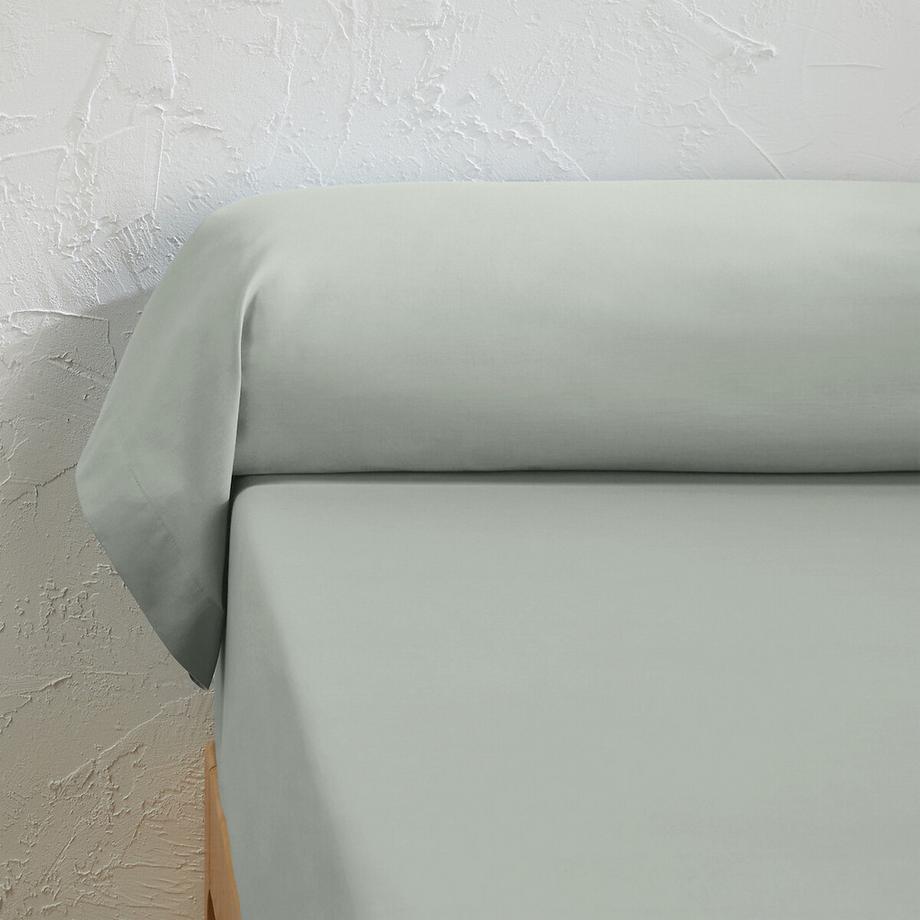Taie de traversin unie percale coton bio Scenario
