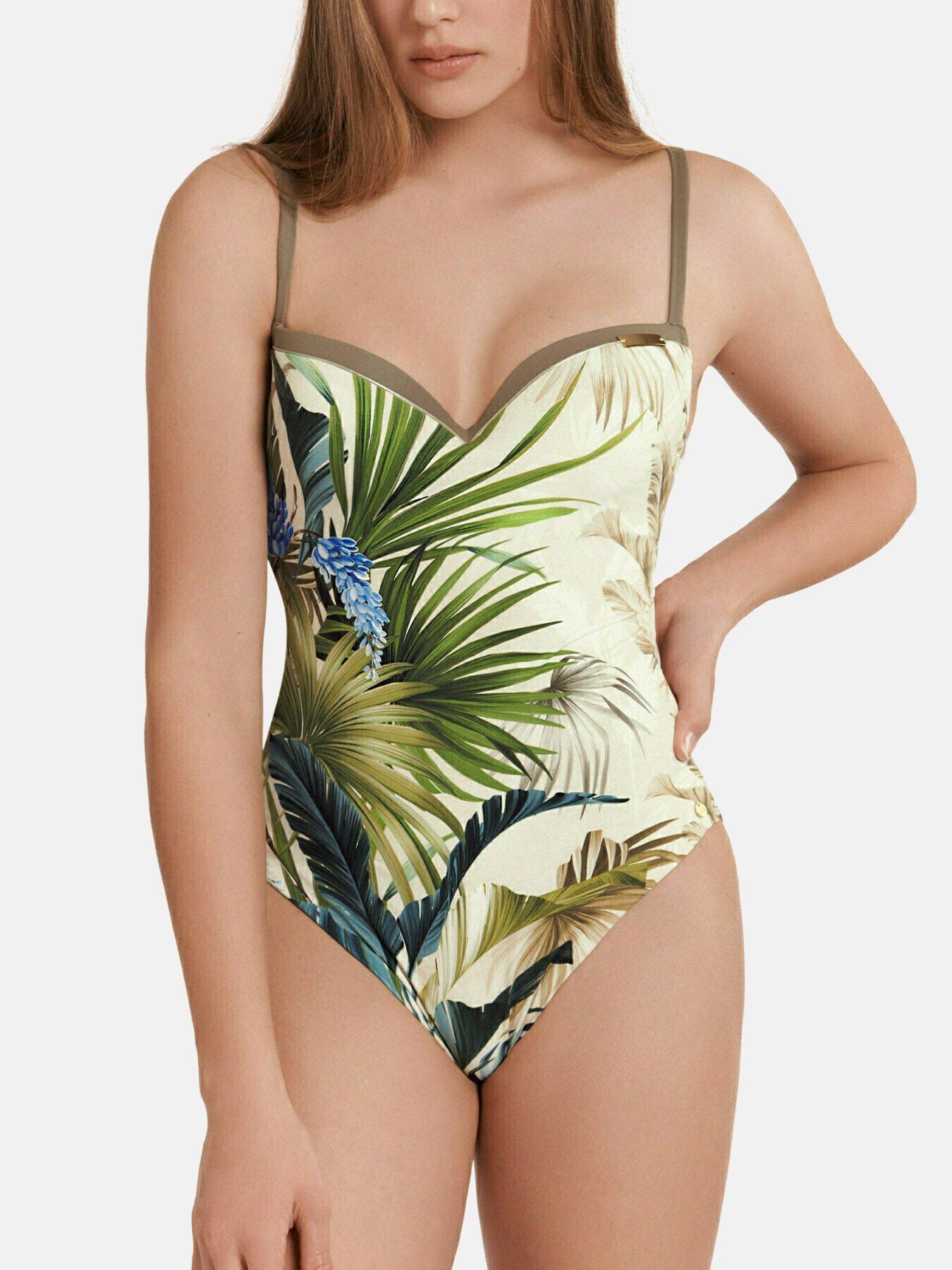Image of Maillot De Bain Une Piã¨ce Vorgeformt Ensenada Damen Grün B/42