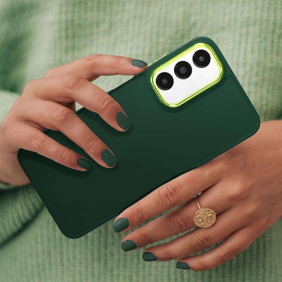 Avizar  Cover verde scuro Galaxy A05s rigida 