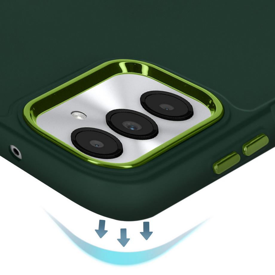 Avizar  Cover verde scuro Galaxy A05s rigida 