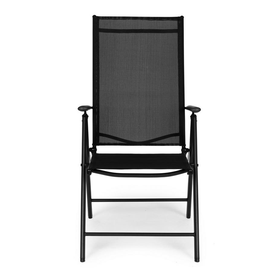 Northio 2er Set klappbare Gartenstühle, verstellbare Rückenlehne  