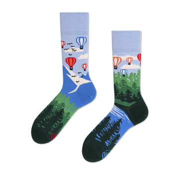 Adventure Balloon  Chaussettes - Many Mornings