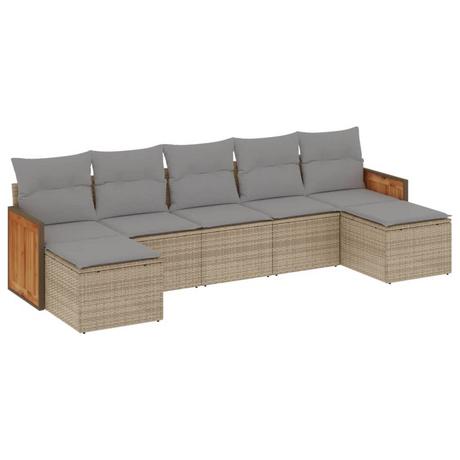 VidaXL Garten sofagarnitur poly-rattan  