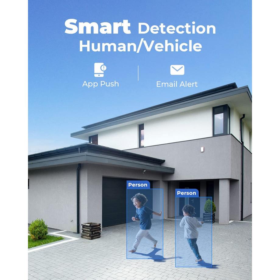 Reolink  Sistema NVS8-12MD4 8K con 4 telecamere 