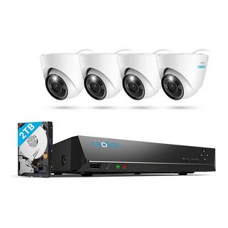 Reolink  NVS8-12MD4 8K System mit 4 Kameras 