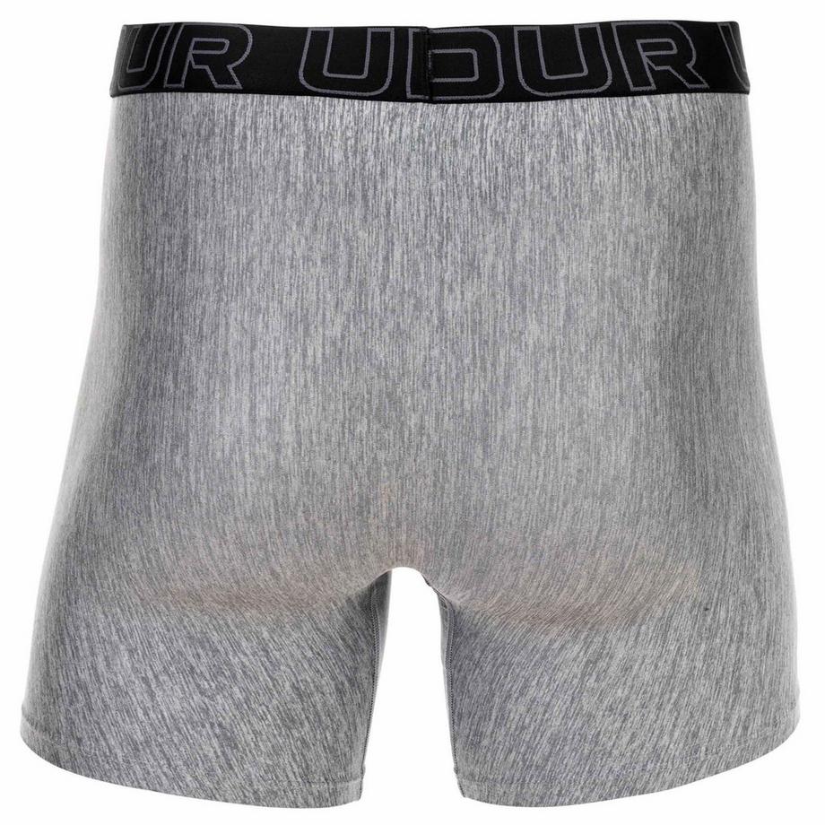 UNDER ARMOUR UA Performance Tech Solid 6 Inch Boxer Briefs Lot de 3  