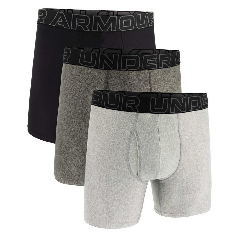 Boxer  Paquet de 3 Conforme à la silhouette-UA PERFORMANCE TECH - SOLID 6 IN 3PK