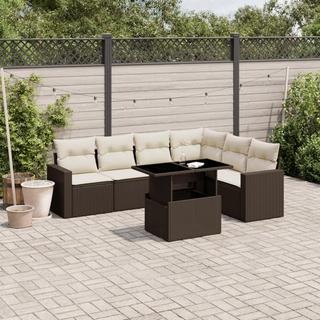 VidaXL Garten sofagarnitur poly-rattan  