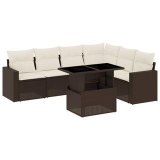 VidaXL Garten sofagarnitur poly-rattan  