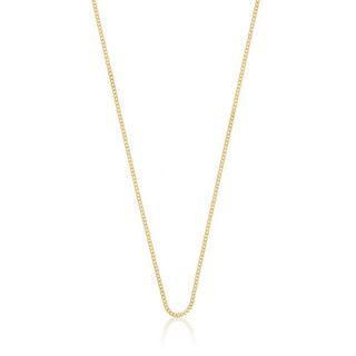 MUAU Schmuck  Collier Panzer Gelbgold 750, 1.2mm, 60cm 