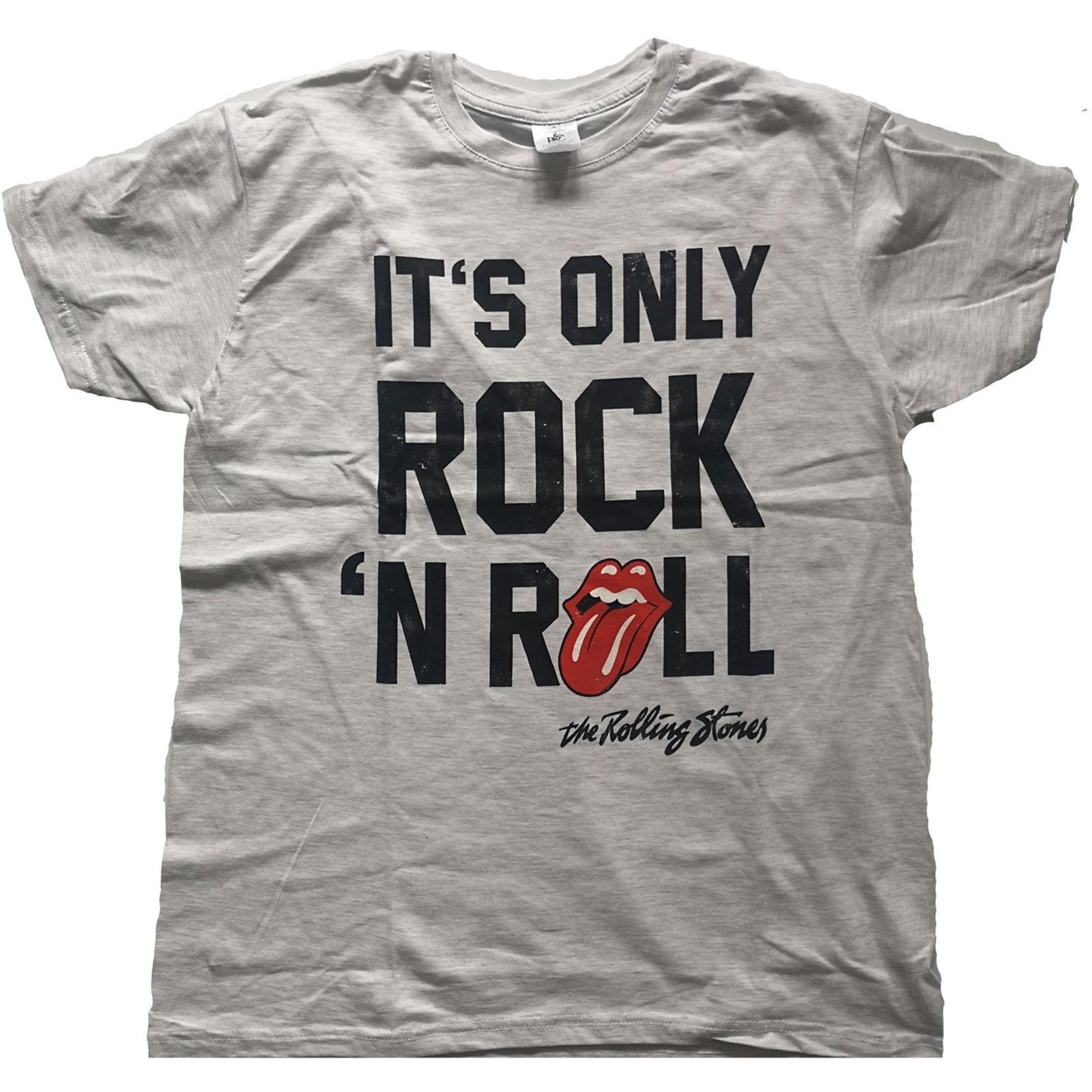 Image of It's Only Rock N Roll Tshirt Damen Grau S