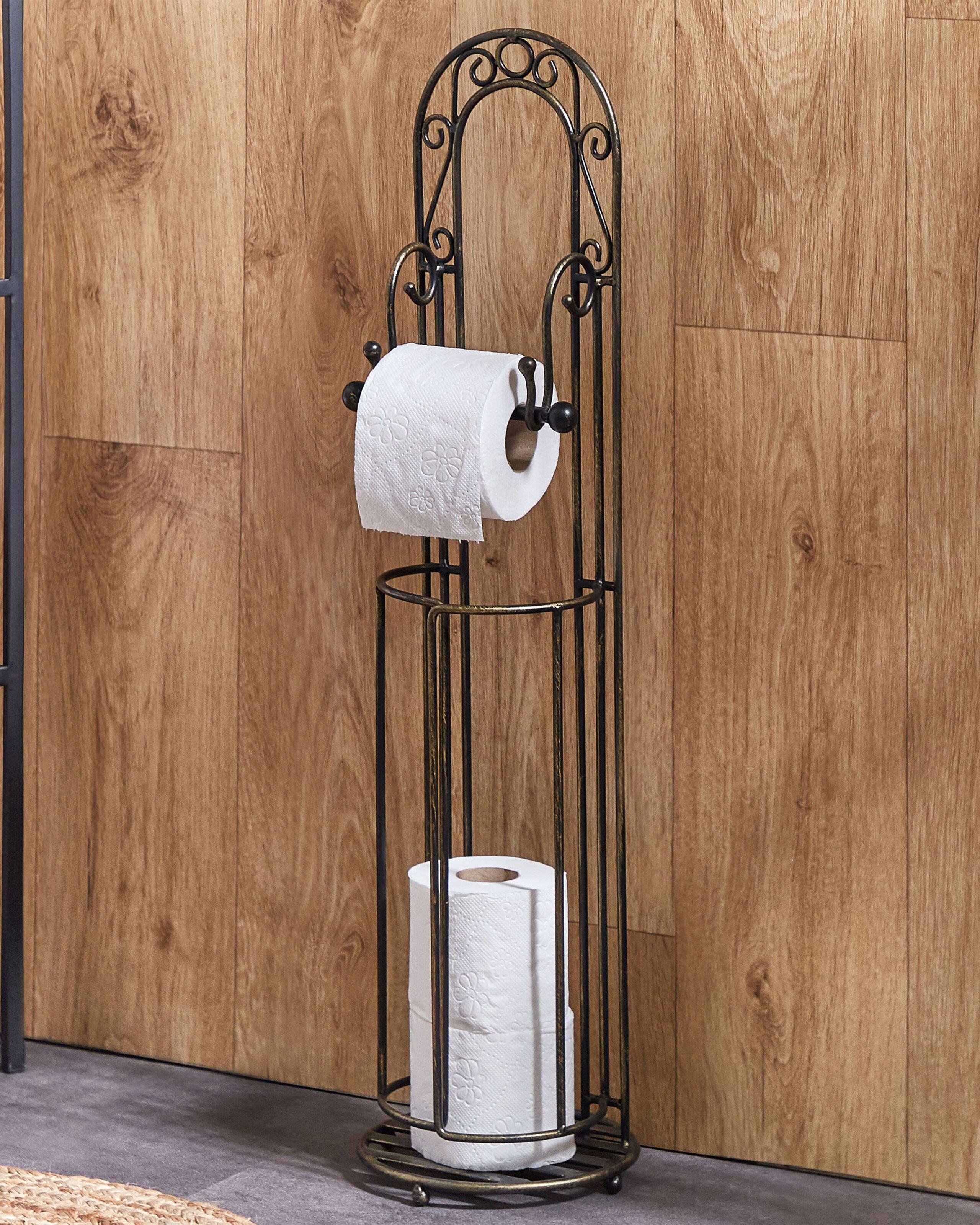 Beliani Toilettenpapierständer aus Eisen Modern TEMUCO  