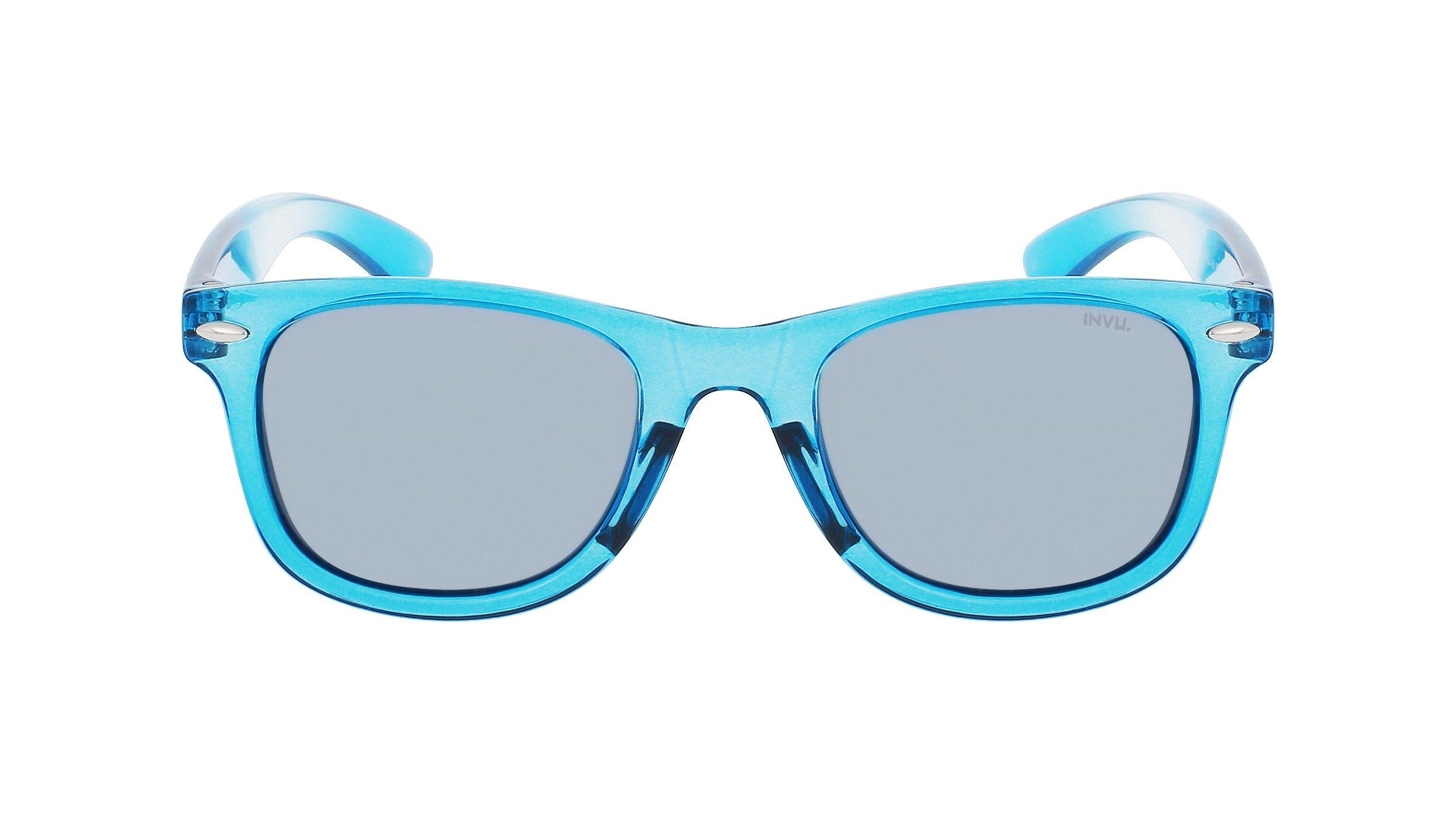 Image of Polarisierte Kinder Sonnenbrille Mit Etui Jungen Blau Denim Dunkel ONE SIZE