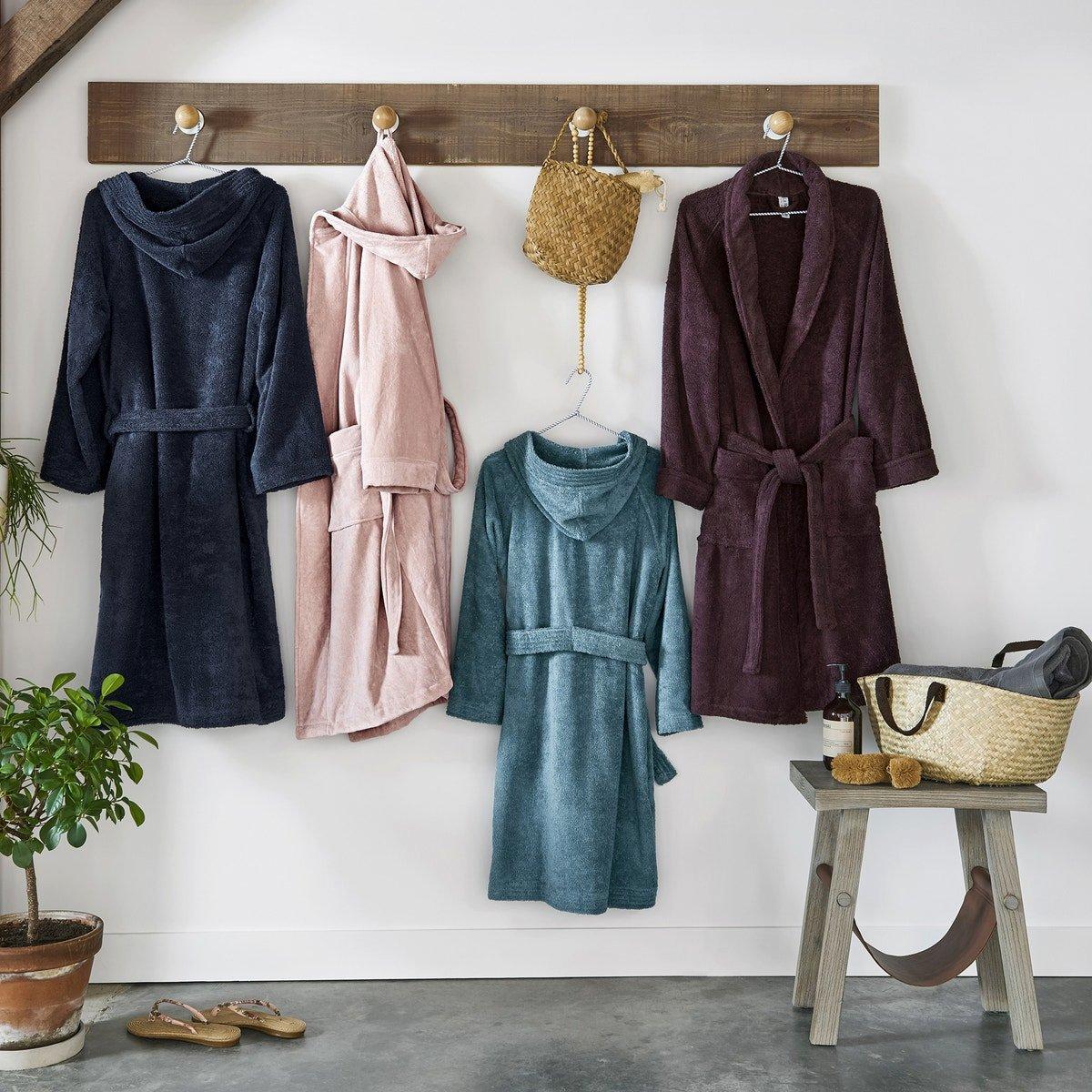 La Redoute Intérieurs Frottee Bademantel Schalkragen 450gm²  