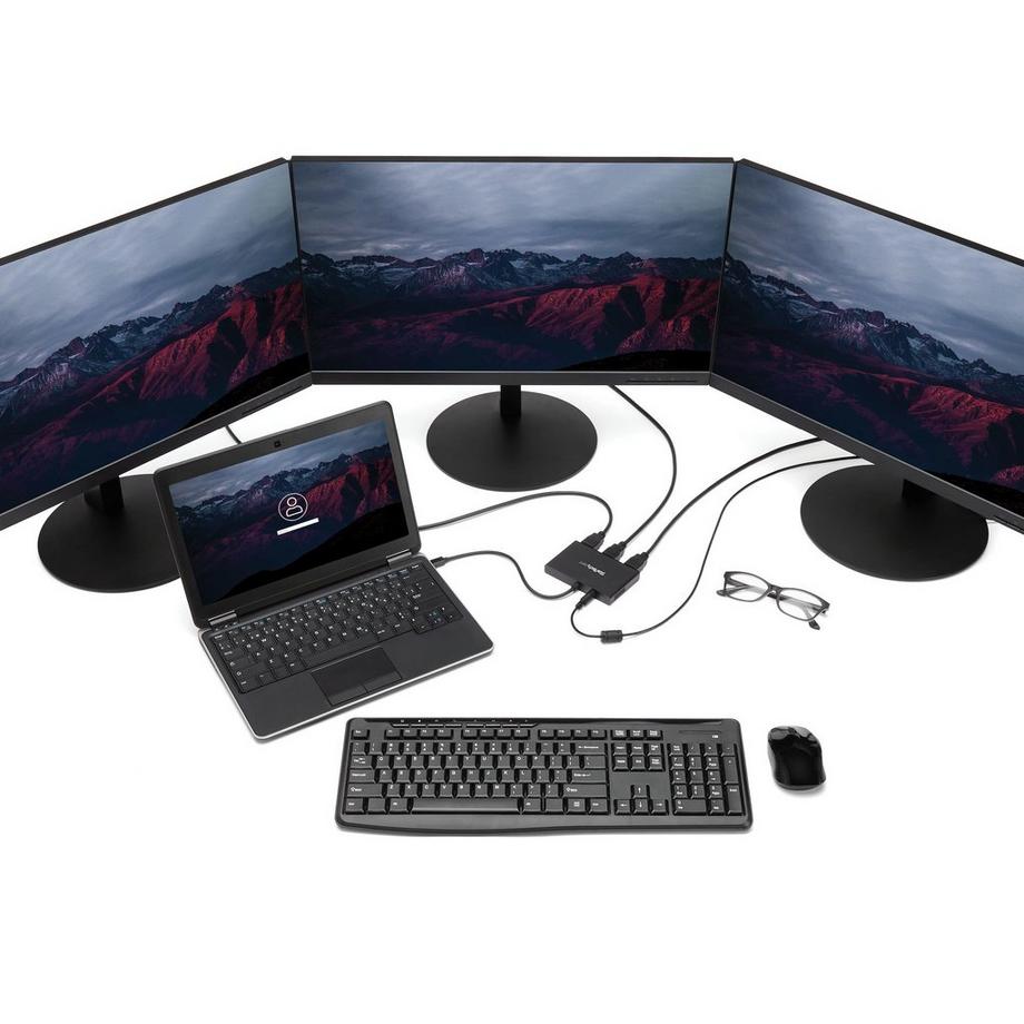 STARTECH.COM  StarTech.com Splitter multi-écrans Mini DisplayPort vers 3x HDMI - Hub MST à 3 ports 