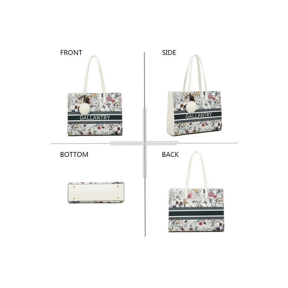 Gallantry Cabas Chikle Rigide Imprimé Sac à Main  