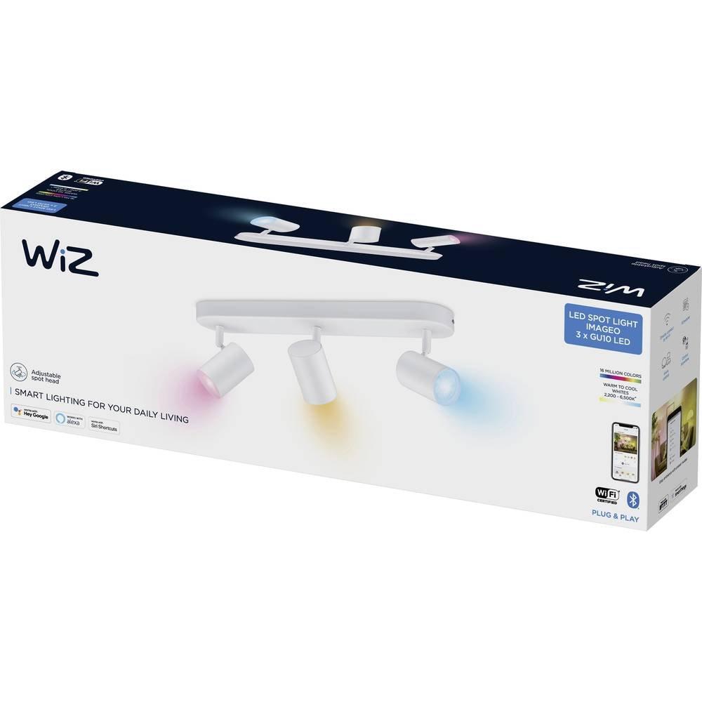 WIZ Plafonnier IMAGEO spots Tunable & couleur 3x5W par lot  