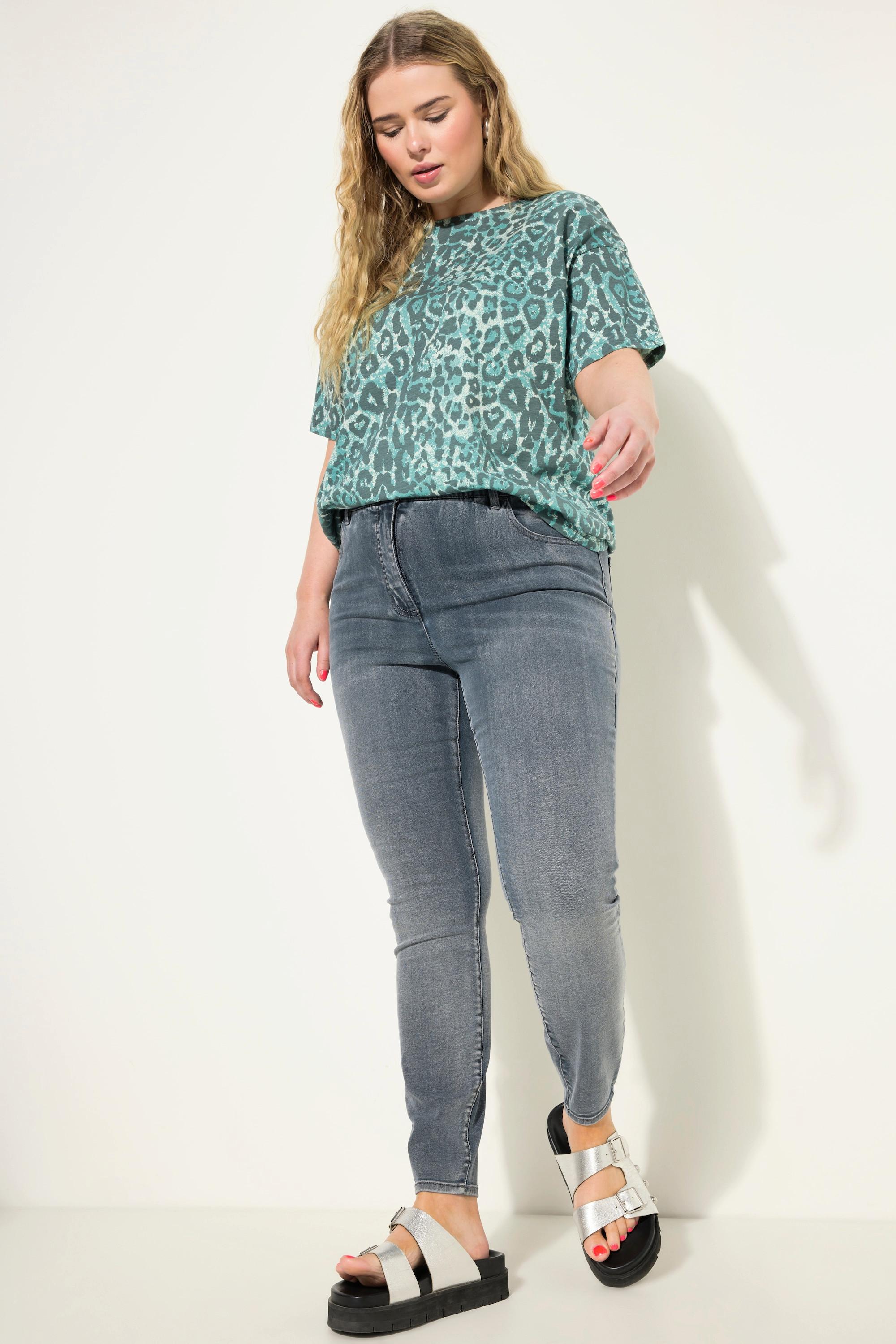 Studio Untold  Skinny jeans a vita alta con cinque tasche e gamba aderente 